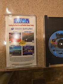 Sega Saturn Lot 11 Games Road Rash Daytona USA Madden NHL NBA Long Box