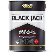 Black Jack 905 All Weather Roof Coating Solvent Based Fibre Reinforced Fast
