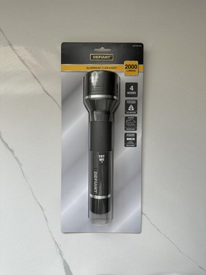 Defiant 2000 Lumens LED Slide-to-Focusing Aluminum Flashlight