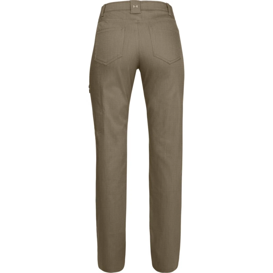 Under Armour 1316925 Women's UA Tactical Enduro Duty Pants, Bayou, Size 4 - Image 2 of 2