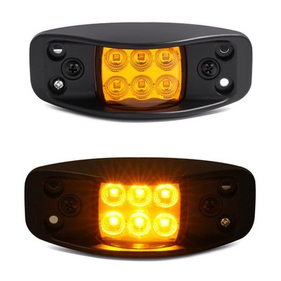 Almuloo Front Led Side Marker Light Pair Compatible Hmmwv 2 1/2 Ton And 5 Ton