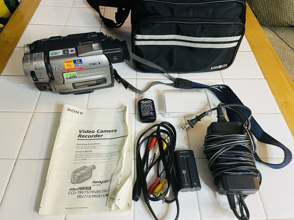 Sony Handycam 72x Digital Zoom Hi8 Camcorders for sale | eBay