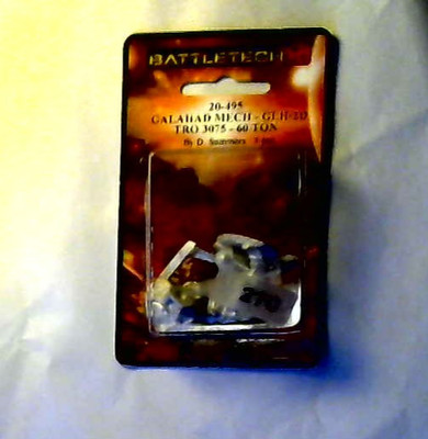 Battletech Galahad Mech - GLH-2D Iron Wind Lead-free pewter New in Package 270