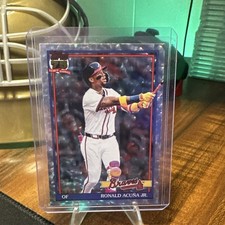 Topps 2026 Series 1 Ronald Acuña Jr. FOIL T91-84… 75 year anniversary 
