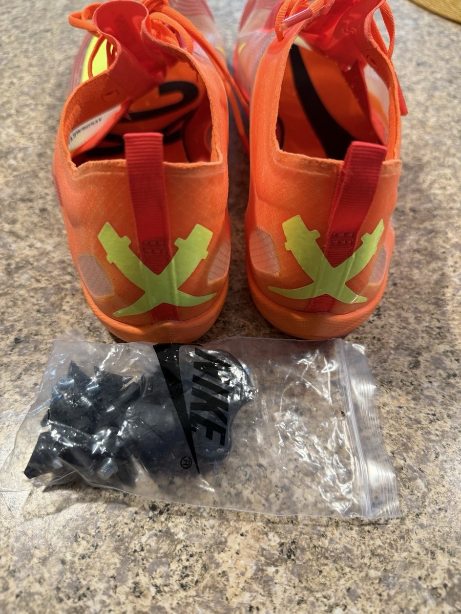 NEW Nike Zoom Victory Waffle 5 Track Shoes Orange Men Size  display picture 1