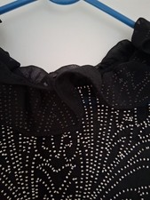 Black Party Dress Size 12 Worn Once From TK Maxx