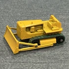 MATCHBOX LESNEY no 18 CATERPILLAR BULLDOZER ORIGINAL WITH GREEN TREADS