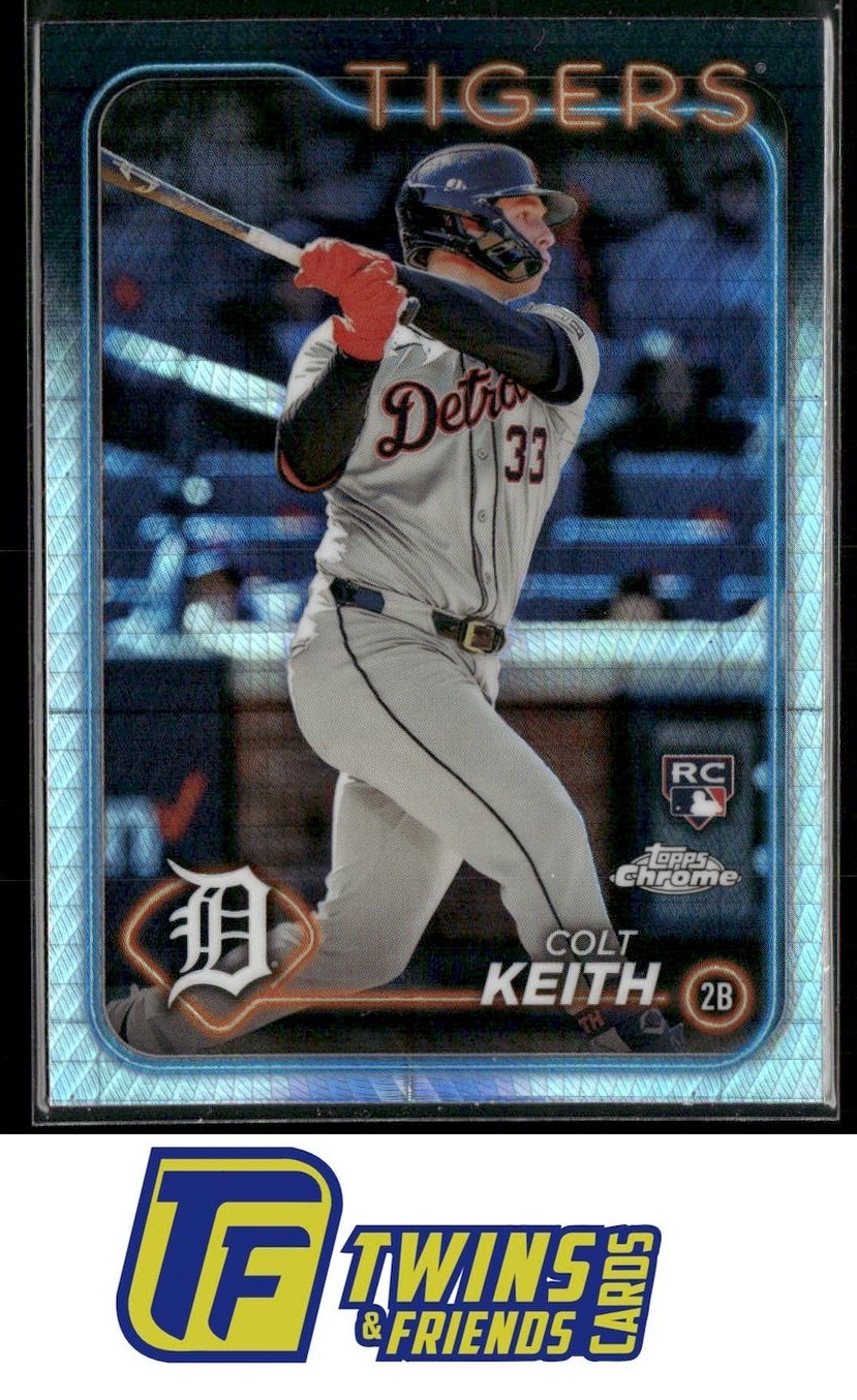 2024 Topps Chrome #2 Colt Keith Prism Refractors