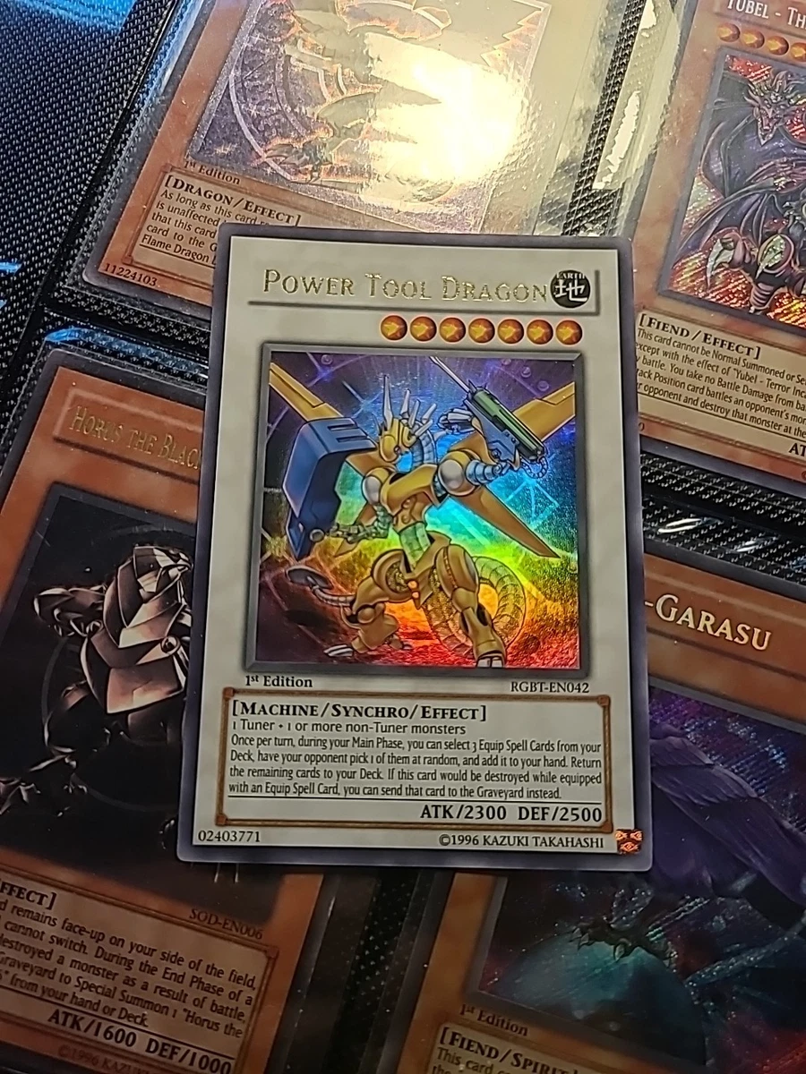 Power Tool Dragon Yu-Gi-Oh! TCG Individual Trading Card Games for