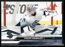 2023-24 Upper Deck #154 Philipp Grubauer Seattle Kraken Hockey Card