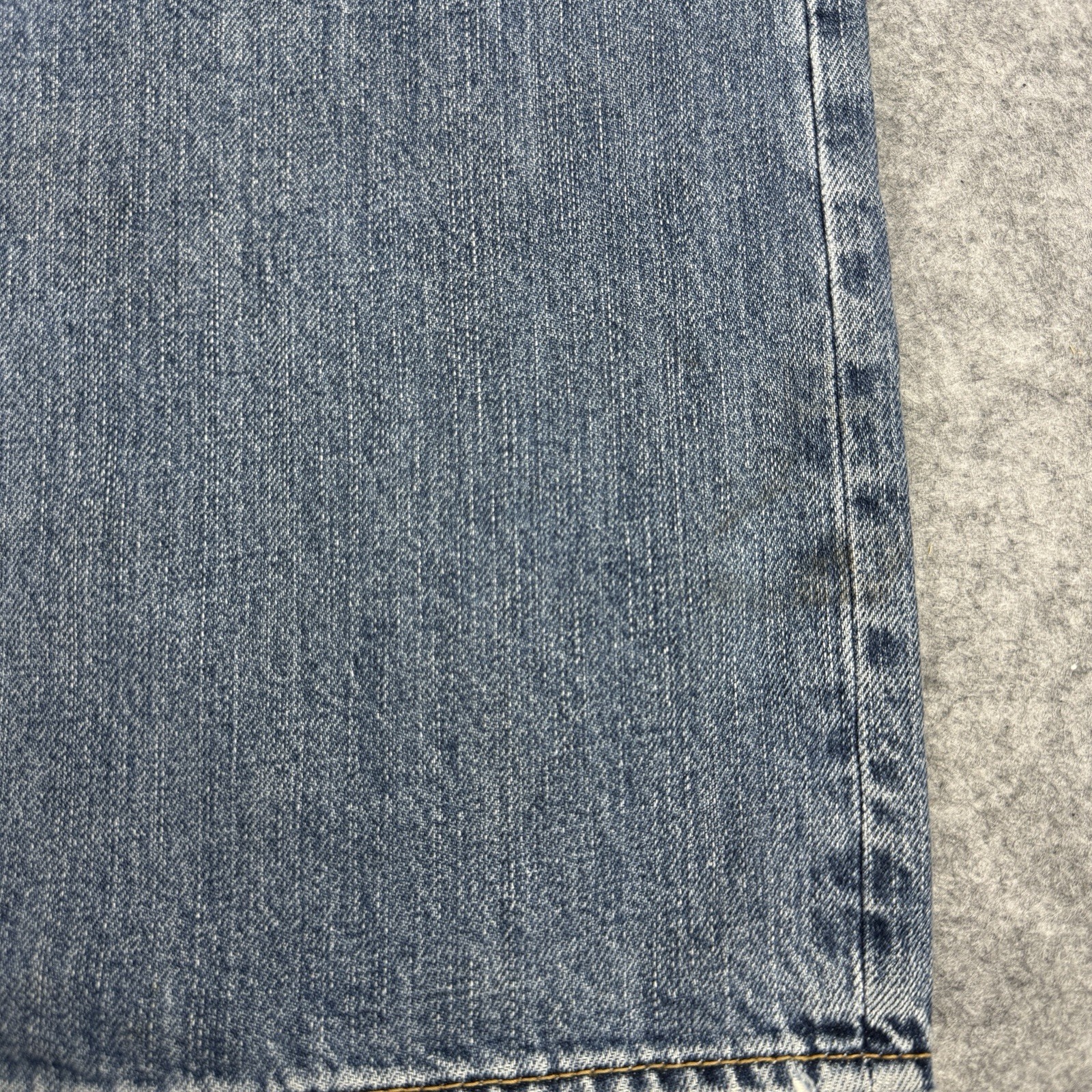 Hugo Boss Jeans Mens W34 L34 Blue HB1 Regular Fit Straight Leg Button Fly Denim thumbnail 3