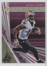 2019 Panini Phoenix Catching Fire Pink 86/199 Michael Thomas #13 6f5