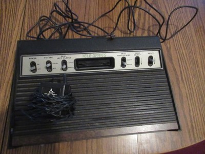 Sears Atari Telegames system with plug TESTED WORKS