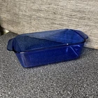 Vintage Pyrex 213-R Cobalt Blue Glass Bread Loaf Pan  1.5Qt-1.5L 8.5 x 4.5 x 2.5