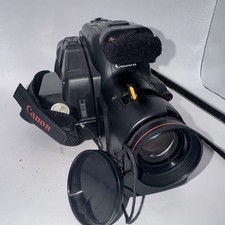 Canon E250A Camcorder Canovision plus extras in Case, w/battery charger UNTESTED