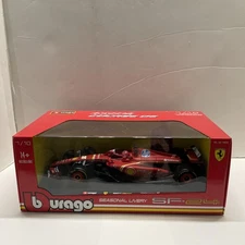 Bburago 1:18 Ferrari SF-24 Charles Leclerc F1 Diecast Car 2024 Seasonal Livery