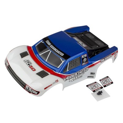 Team Associated ProSC10 Contender Body, AE Team, painted / AE71060