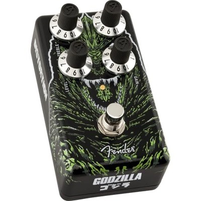 Fender Godzilla Distortion Japan Limited Guitar Effect Pedal Brad new