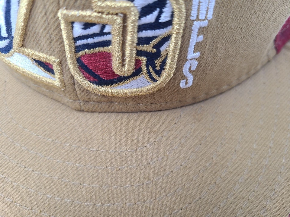 Boné chapéu vintage Cleveland Cavaliers LeBron James #23 New Era 59Fifty ajustado 7 1/8 - Imagem 4 de 4