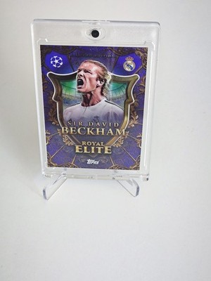 Match Attax Champions League Sir David Beckham Royal Elite 25/26 Limited Edition