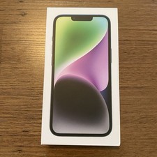 Apple iPhone 14 Midnight 128gb Empty Box Only with some Inserts