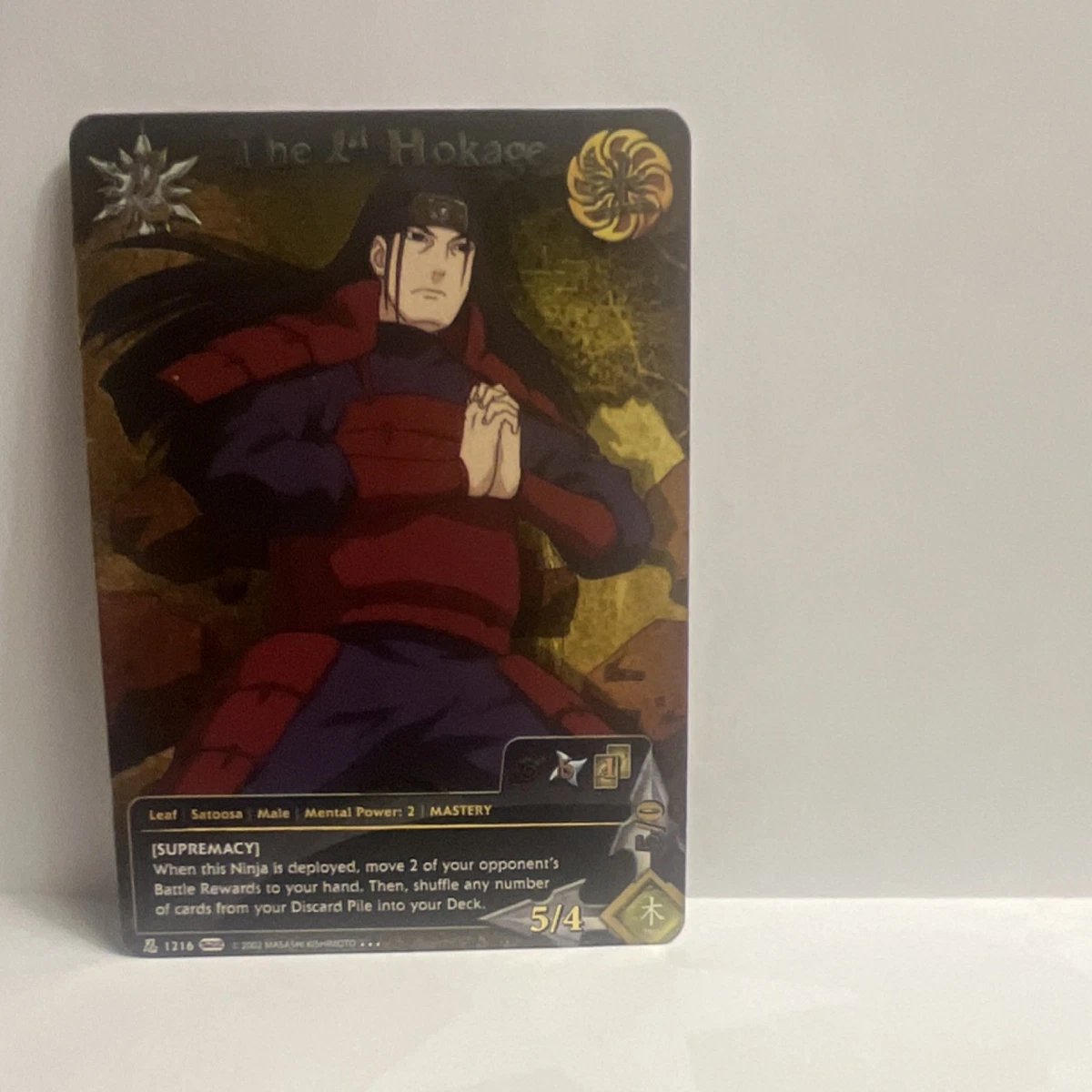 Preços baixos em Naruto CCG Bandai Super Raro Cartões Individuais