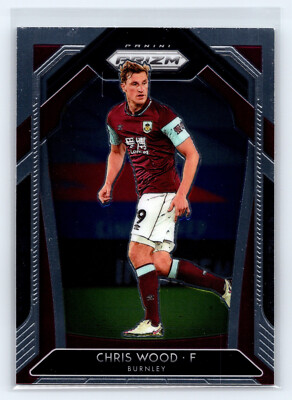 2020-21 PANINI Prizm Premier League 58 Chris Wood - Burnley