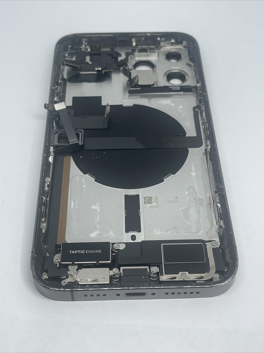 [Yuchaso]iPhone13 Pro Max グラファイト iPhone 13 Pro Max Housing Back Replacement Graphite With OEM