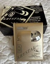 Vintage Krystal XLP 5000 Personal Cassette Player Walkman Tested Works Good