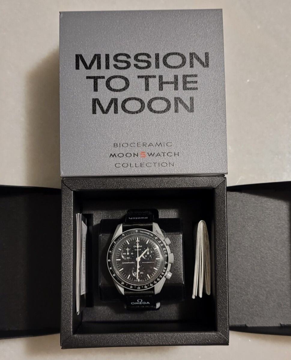 BRAND NEW | Swatch X Omega Bioceramic MoonSwatch: Mission to Moon (SO33M100)