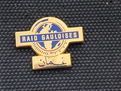  pin pins BADGE CAR RAID GAULOISES ARTHUS BERTRAND 