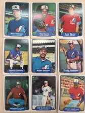 1982 Fleer Montreal Expos Complete Team Set! Gary Carter ++