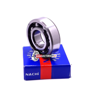 NACHI 6204 Deep Groove Ball Bearing, Open Type No Seals 20x47x14