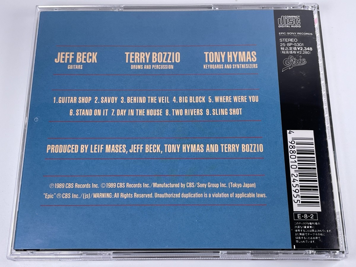 Jeff Beck Terry Bozzio Tony Hymas Guitar Shop Japan Import Obi 25