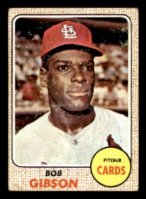 1968 Topps Baseball #100 Bob Gibson PR *e1