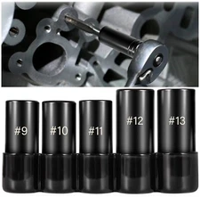 71670 Large Tap Socket Set for 5pc 5/8", 11/16", 3/4", 7/8" & 1" Tap 1/2" Drive 