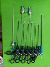 3 mm Laparoscopic Grasping Forceps Trocar L-Hook Suction Instruments Set