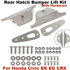 Steel Bumper Lift Kit For Honda Civic EK EG CRX Gap Fix With Hardware Rear Hatch