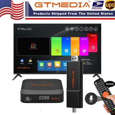 4K UHD ATSC 3.0 Digital TV Tuner Android Media Player Voice Control Smart TV Box