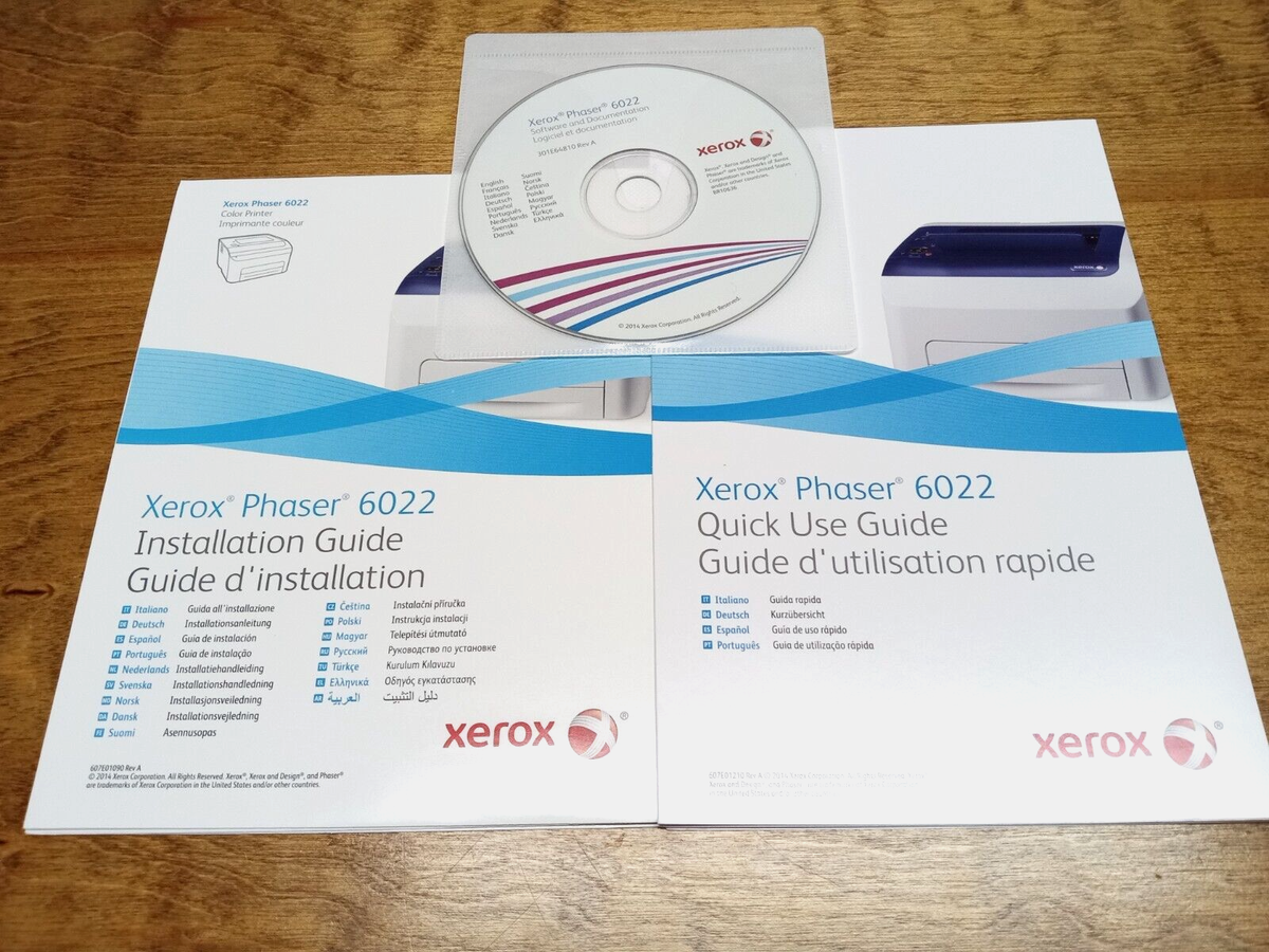Xerox Phaser 6022/NI Wireless Color Laser Printer | A4 | 1200 x
