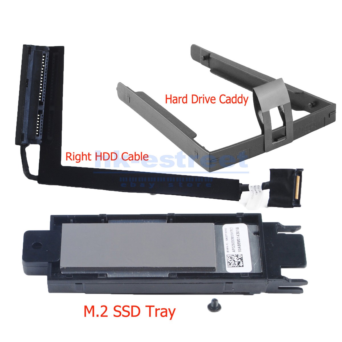For Lenovo Thinkpad P50 P51 2.5'' SATA M.2 SSD Hard Drive Right