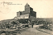 Postcard * Krkonoše Mountains – snow pit building 1490 m above sea level(AB)2...
