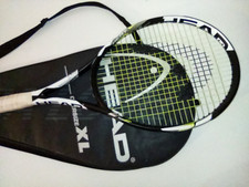 Head Heat IG Innegra Tennis Racquet 4-3/8" Grip w/ Case 100" Head 27" Length