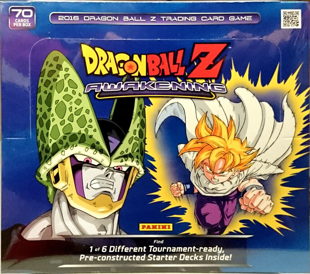  Dragonball Z DBZ Awakening Booster Box - 2016 Panini TCG Card  Game : Toys & Games