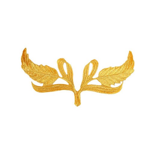 GoldenEmbroidered Applique Patches Sewing DIY Craft Iron on Handmade Decor - Picture 16 of 23