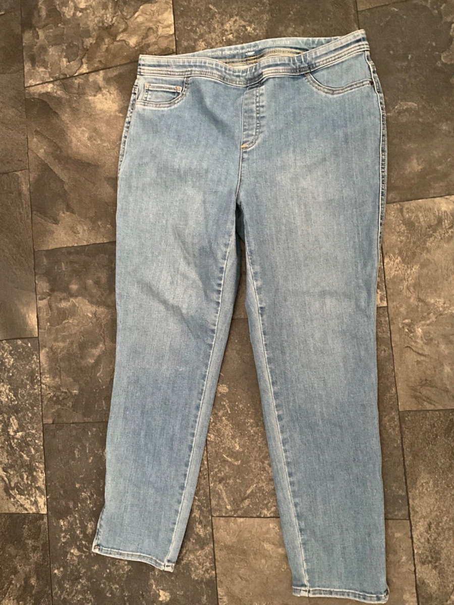 CHICO'S PERFECT STRETCH GIRLFRIEND SLIM LEG ANKLE 1.5 | eBay