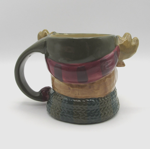 HEARTLAND BY ST. NICHOLAS SQUARE MOOSE FIGURAL MUG EC - Picture 5 of 17