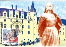 4834+ FDC  CARTE   1er JOUR    ANNE  DE  BRETAGNE