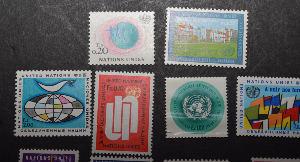 1969-1970 United Nations/Geneva Stamps Scott #1-14 - MNH/OG/VF | eBay