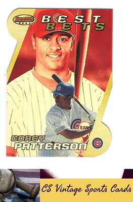 2000 Bowman's Best #BBB3 Corey Patterson Best Bets